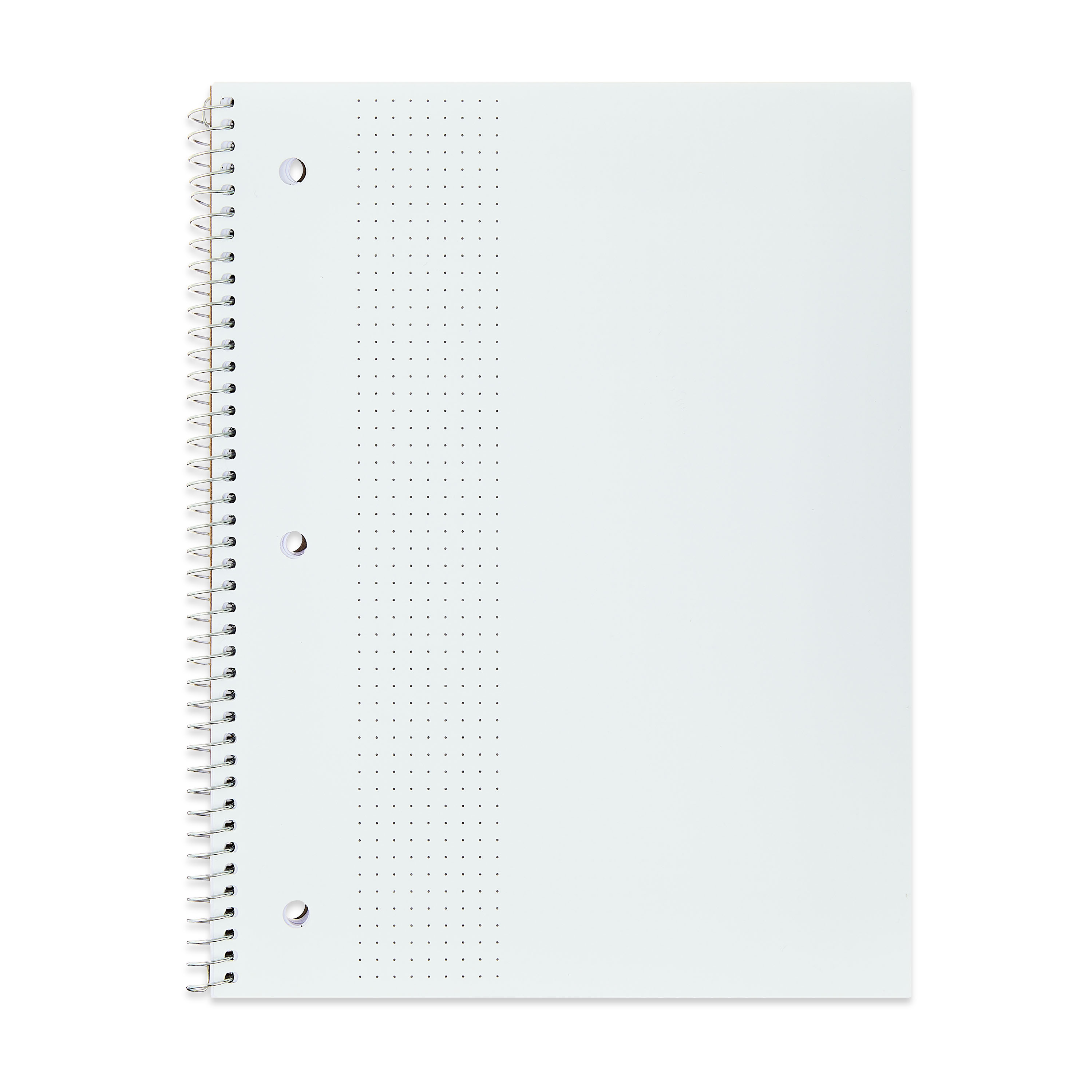 Cuaderno Pen+Gear de 1 materia con rayado de puntos, cubierta de polipropileno, encuadernación de espiral, 21.6 cm x 26.7 cm, 80 páginas 2