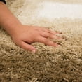 thumbnail image 3 of Mohawk Home Ombre Plush Pile Stain/Fade Resistant Non-Slip Machine Washable Bath Mat, Barley, 2' x 5', 3 of 10