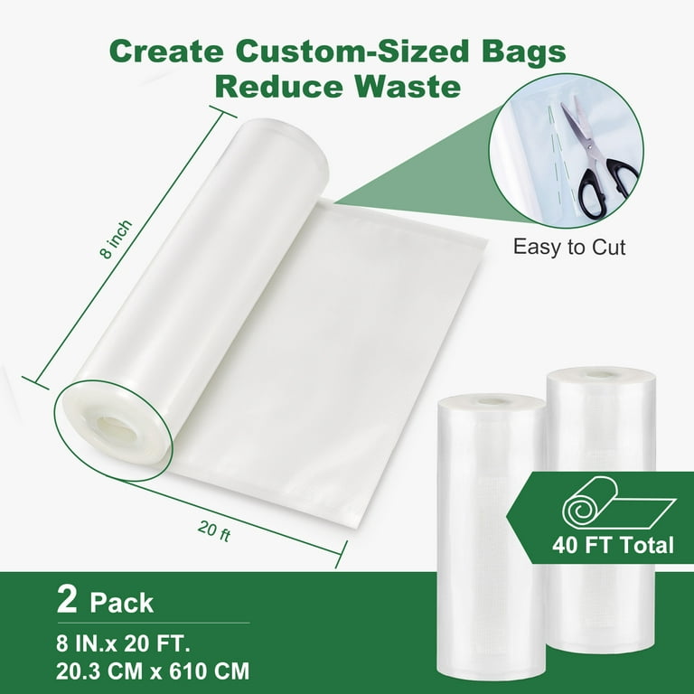 Vevor Vacuum Seal Bagsvacuum Food Storage Bag 11 Inch X 50 Ft 2