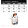 thumbnail image 4 of Cogild Women’s Plus Size Floral Crochet Top Hollow Out Crew Neck Dolman Sleeve Loose Knit Cover up & Casual Shirt L–4XL, 4 of 6