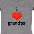 thumbnail image 3 of Inktastic I Love Grandpa Boys or Girls Baby Bodysuit, 3 of 4