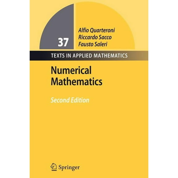 Texts in Applied Mathematics Numerical Mathematics, Book 37, (Paperback)