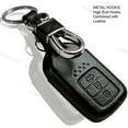 thumbnail image 3 of Dobrev Genuine Leather Case  Fob Protector Keyless Entry Holder Skin Cover for Honda Accord CR-V Civic Odyssey Pilot Smart Key, 3 of 6