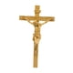 thumbnail image 2 of Crucifijo de pared Cruz Jesús Estatua, Regalos religiosos resistentes Decorativo para pared para Marrón, 2 of 9