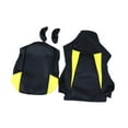 thumbnail image 4 of DOLITY Gaming Chair Covers Slipcovers Protector,Stretchable Computer Office Chair Cover for Desk Chairs,Reclining Race Gaming Chairs Black Yellow, 4 of 9