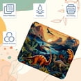thumbnail image 3 of Dinosaur Square Desk Pad Mouse Mat Gaming Mousepad, 8.3x9.8 Inch, Non-Slip Rubber Bottom, Printed, Suitable for Office and Gaming, 3 of 6