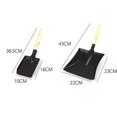 thumbnail image 3 of Carbon Steel Gardening for Outdoor Use Sturdy Durable Lightweight and Portable Black 1PC L, 3 of 3