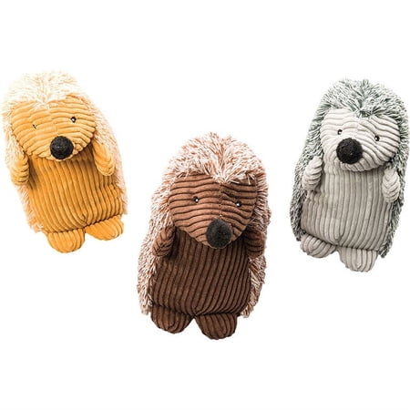 UPC: 0077234541272 | Spot Ethical Products 685-54127 8 in. Corduroy Hedgehogs Dog Toy  Assorted Color