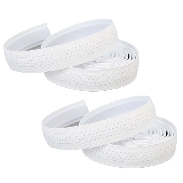 2pcs Cycling Bike Handlebar Tape, Thickened Shock Absorption Road Bike Handlebar Grip Tape, Wear Resistant Non Slip Cycling Handle Winding Strap for Comfortable Ride