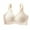 Beige, variant on Womens Wireless Seamless Bras Deep V No Underwire Push Up Bras Supportive Full Coverage Bralettes Plunge T Shirt Bra