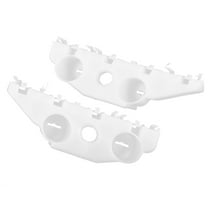 Unique Bargains 1 Pair Front Bumper Mounting Bracket 62221-9HS0A 62220-9HS0A for Nissan Altima 16-18 White