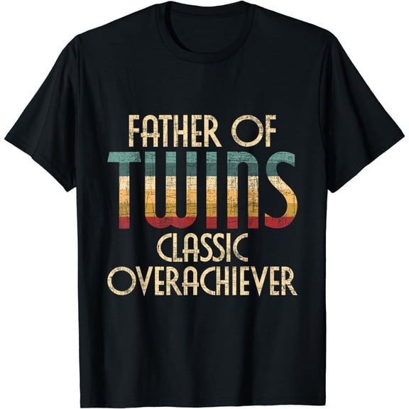 Father Of Twins - Twin Dad New Dad Of Twins T-Shirt