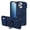 Dark Blue, variant on Magcova for iPhone 18 Pro Case with 360 Spin Magnetic Stand Camera Slide Cover, Compatible with MagSafe, Heavy Duty Shockproof Rugged Cover,Dark Blue