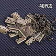 thumbnail image 6 of Fancy 40 Pcs Antique Small Butterfly Hinges Bronze Engraving Design Box Hinges for Crafts Wooden Box Gift Box Hinges Cabinet Drawer Jewelry Box Brown, 6 of 11