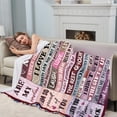 thumbnail image 3 of Daughter Gifts from Mom, Daughter Blankets from Mom, Birthday Gifts for Daughter Adult, Gifts for Daughter Christmas Valentines Day Thanksgiving Throw Blanket 50"x60", 3 of 5