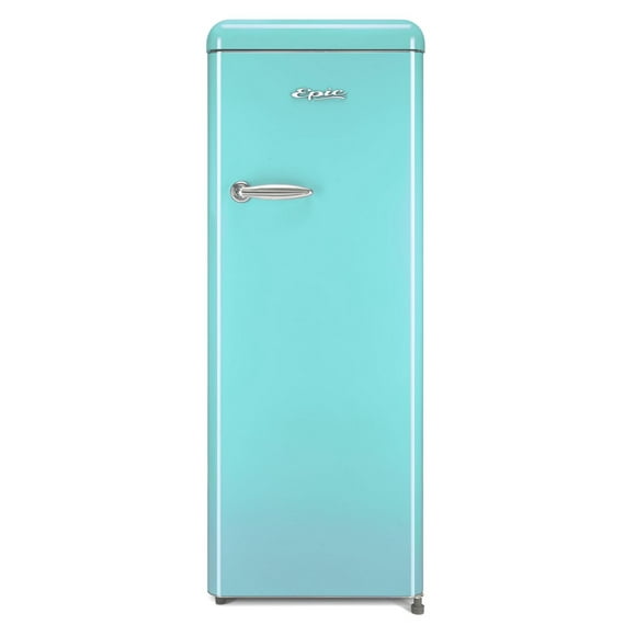 TOUT RÉFRIGÉRATEUR RÉTRO DE COULEUR AQUA-TURQUOISE