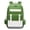 Green, variant on Ombre Gradient Backpack Lightweight Adjustable Straps Casual Elementary Middle School Daypack
