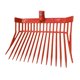 thumbnail image 5 of Cabezal de repuesto para horquilla de estiércol de caballo, cabezal de horca, rastrillo multiusos para estiércol de caballo, para heno, malezas, Rojo, 5 of 9