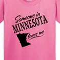 thumbnail image 4 of Inktastic Someone in Minnesota Loves Me Youth T-Shirt, 4 of 5