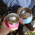 thumbnail image 3 of Shoreew Stainless Steel Wine Cup with Leak-Proof Lid Hot Cold Drinks Portable Travel Cup Anti-Slip Design Insulated Thermal Mug, 3 of 7