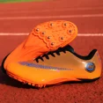 thumbnail image 4 of Zapatos de pista de campo al aire libre para hombres, zapatos de entrenamiento con pinchos, zapatillas deportivas ligeras con cordones, partido antideslizante, impermeable, Atlético, 4 of 5