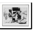 thumbnail image 2 of Historic Framed Print, Hopi hair dresser, Arizona, 17-7/8" x 21-7/8", 2 of 9