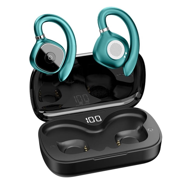 Y1 TWS Auriculares inalámbricos Auriculares con control táctil compatibles con Bluetooth Verde FLhrweasw Nuevo