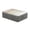 A002- Style B, variant on Fabric Foldable Clear Window Storage Bag 19.7 Inch X 15.7 Inch X 5.9 Inch For Clothes Bedding 1 Pack