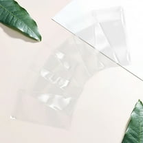 OUNONA  100 Pcs for Cards Trading Sleeve Baseball Sleeves Clear Transparent