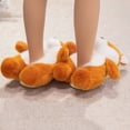 thumbnail image 3 of Jiibva Cartoon Fox Animal Slippers, Winter Warm Plush Slippers, Non-Slip Soft Plush Indoor Slides Fuzzy House Shoes for Women, Man, 3 of 7