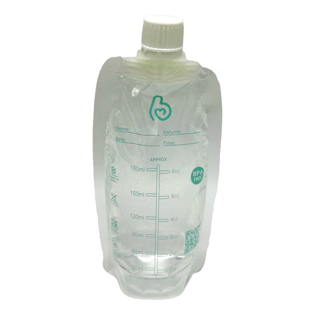 Bellema Breast Milk Pouches Compatible with All Leading Breast Pumps and Bottle Nipples, BPA-Free - 60 pcs