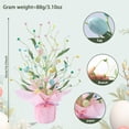 thumbnail image 3 of Easter Egg Tree Potted Plants Holiday Decorations for Home Plastic Multicolor 42Cm, 3 of 6