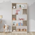 thumbnail image 1 of Mobi Librero 90 Cm De Madera Lenin Encino Organizador Mobi Muebles Juvenil, 1 of 7