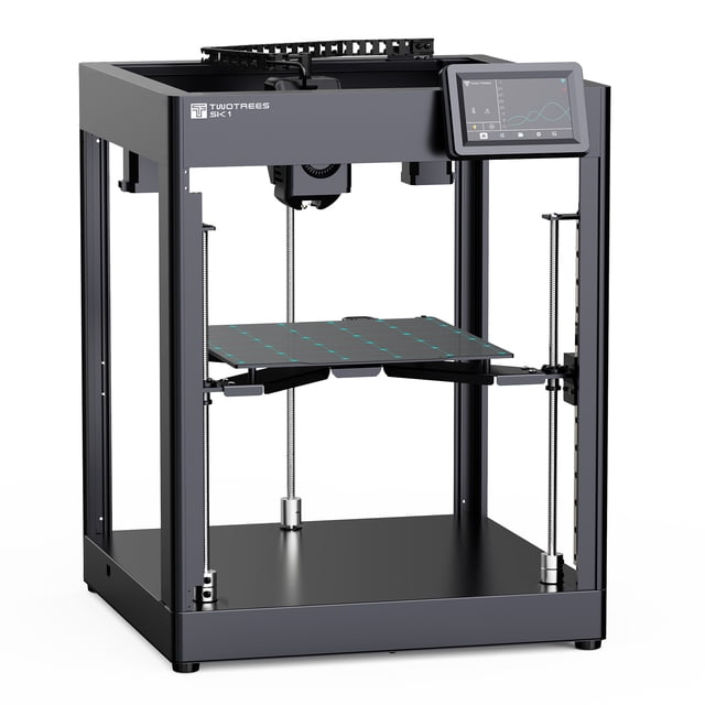 Two Trees SK1 3D Printer 700mm/s High-Speed Printing Compatible with Klipper Firmware Wifi Remote Control Support Z-Tilt Auto-leveling and High Precision High Power Direct Gear Drive Extrude