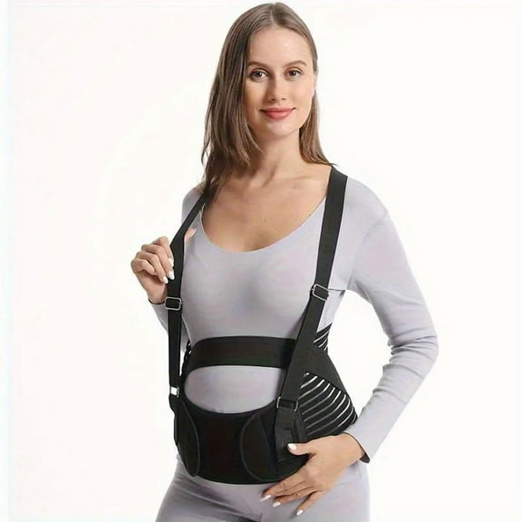 3D Maternity Support Belt - Breathable, sweat-proof back and belly belt with pressure relief design, multi-functional postpartum belt for full pregnancy and delivery care, durable construction