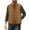 Khaki, variant on Fnooota Mens Fleece Vests, Stand-up collar Zip up Sleeveless Thermal Winter Outerwear with Pockets Khaki Size S-2XL