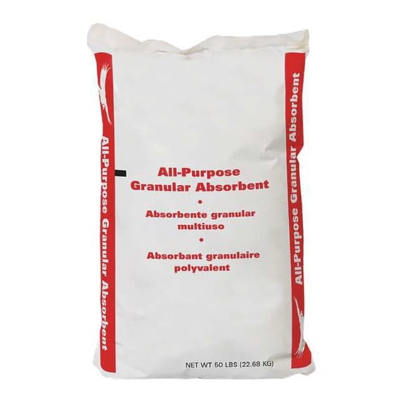 Condor Granular Clay Floor Absorbent,50 lb.,Bag 35UX87