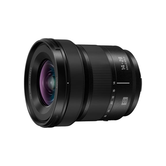 Panasonic Lumix 14-28mm f/4-5.6 Ultra Wide-Angle Macro L-Mount Lens - S-R1428