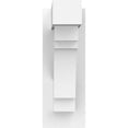 thumbnail image 2 of 5"W X 12"D X 14"H Merced Architectural Grade PVC Outlooker with Block Ends, 2 of 8