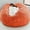 Orange, variant on Bean Bag Chairs Cover, Large Circular Soft Fluffy Comfortable Velvet Sofa Cover for Living Room Bedroom Office Home Decoration, 35x71 Inches ( No Filler)