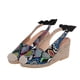 thumbnail image 3 of Verano Color sólido Baotou Sandalias de cuña diarias serpentinas para mujer Zapatos de mujer Wmkox8yii shjk1868, 3 of 9