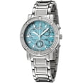 thumbnail image 3 of Invicta Women's 0281 Swiss Angel Chronograph Turquoise Stone Dial Diamond Watch, 3 of 5
