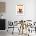 thumbnail image 2 of Stupell Industries Negroni Classic Cocktail Food & Beverage Painting Gray Framed Art Print Wall Art, 24 x 30, 2 of 8