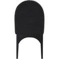 thumbnail image 2 of Pemberly Row Contemporary Black Boucle Fabric Dining Side Chair, 2 of 9