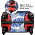 thumbnail image 4 of Foraging shark Print Washable Scratch-Resistant Suitcase Cover Protectors With Concealed Zipper, 4 of 6
