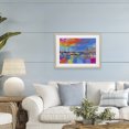 thumbnail image 3 of Stupell Industries Industrial Bay Bridge Aglow at Sunrise Birch Framed Print Under Glass, 23 x 17, by Chromatic Storm Studio, 3 of 8