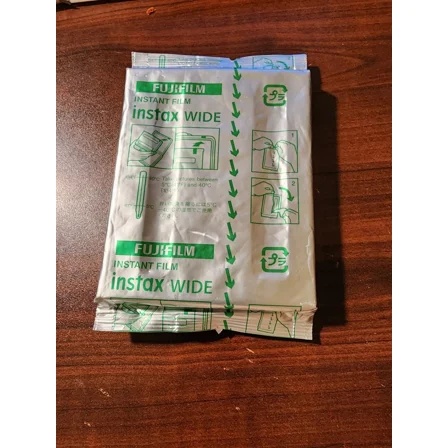 New No Box Sealed Fujifilm Instax Wide 10 Sheets Instant