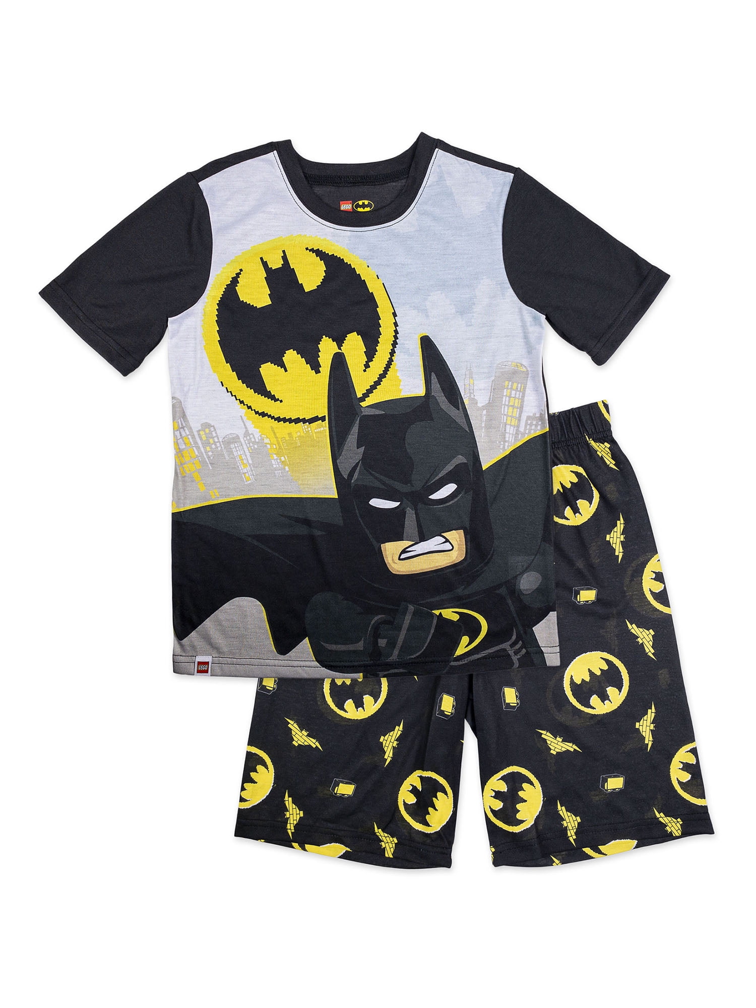 Jungen Batman Gotham City Lang Pyjama 