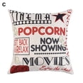thumbnail image 2 of Ludlz Fashion Cinema Pattern Letters Cushion Cover Home Sofa Decor Throw Pillow Case, 2 of 8