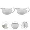 thumbnail image 5 of 2Pcs Sauce Container Sauce Boat Coffee Ceramic Sauce Cup Ceramic Gravy Boat Gravy Container, 5 of 5